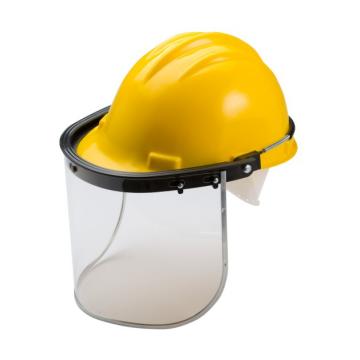 Polycarbonate Face Shield With Helmet, for Industry, Laboratories, Manufacturing Units, Pharma Industry