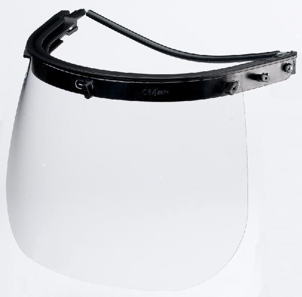 HDPE Face Shield Without Helmet, for Laboratories, Pharma Industry, Pattern : Plain