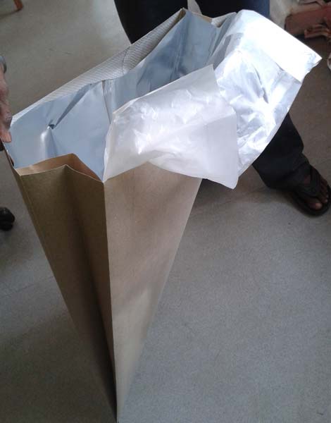 Laminated paper bags