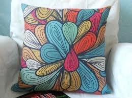 Printed Cotton Cushion Cover