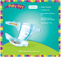 Baby Dry Diapers Economy Pack Plus