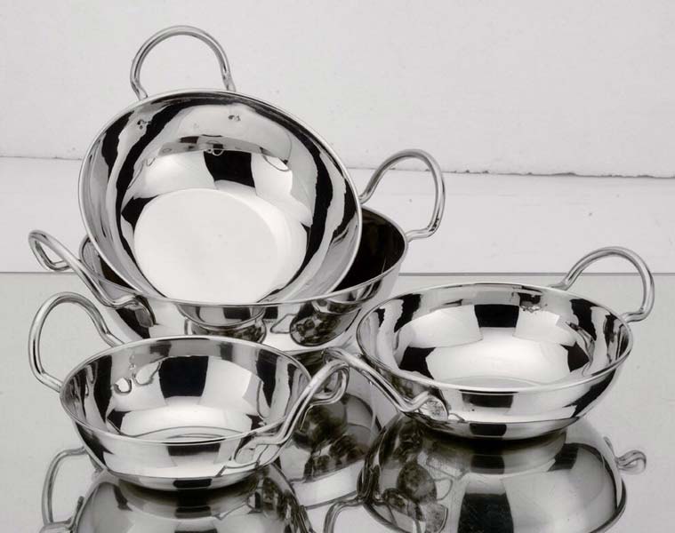 KRISH Stainless steel Stainless steel Balti Dish., for cookware