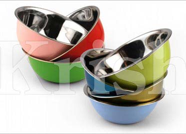KRISH STAINLESS STEEL Deep Mixing Bowl, Feature : ECO FRIENDLY