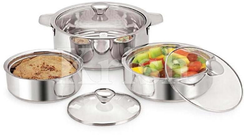 KRISH STAINLESS STEEL STAINLESS STEEL Hot Pots., Feature : ECO FRIENDLY