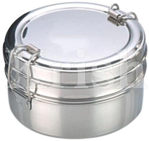 KRISH STAINLESS STEEL Lunch Box, Feature : ECO FRIENDLY