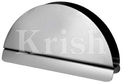 KRISH STAINLESS STEEL napkin holder, Size : 15 cm