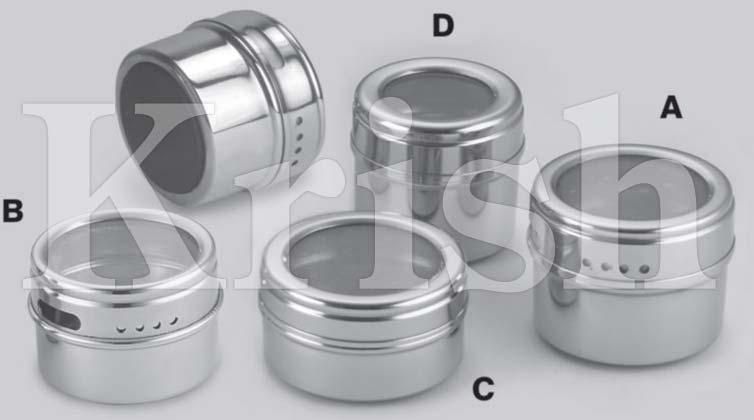 Spice Canisters - Magnetic Base