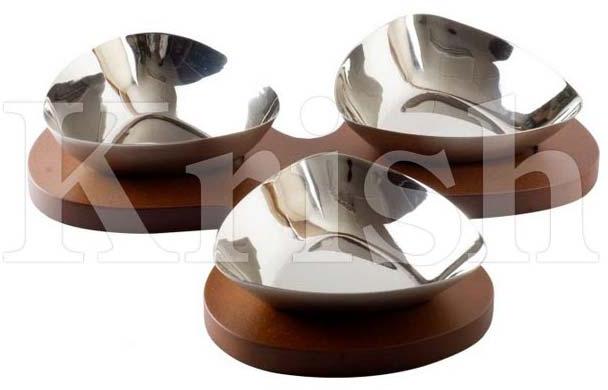 KRISH STAINLESS STEEL Snack Tray., Feature : ECO FRIENDLY