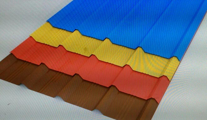 Painted Steel Roof Sheets