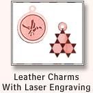Leather Charms