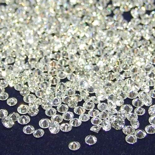 Round Polished Parcel White Diamond, for Jewellery Use, Size : 0-10mm
