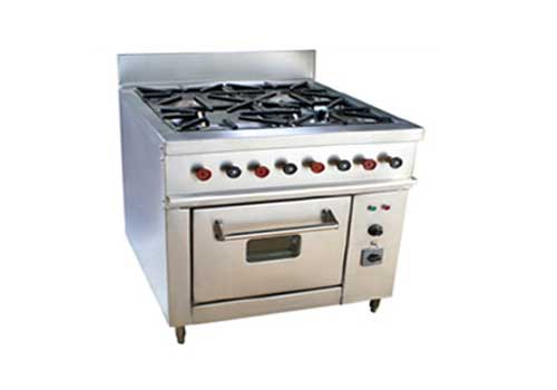 Continental cooking range