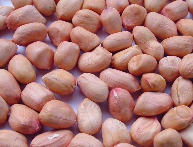 Husked Groundnuts