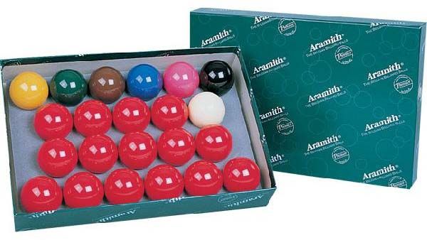 21 BALLS ARAMITH AAA SNOOKER BALL SET