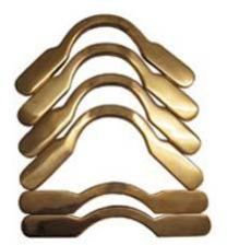 21 BALLS BRASS UPPER POCKET SET