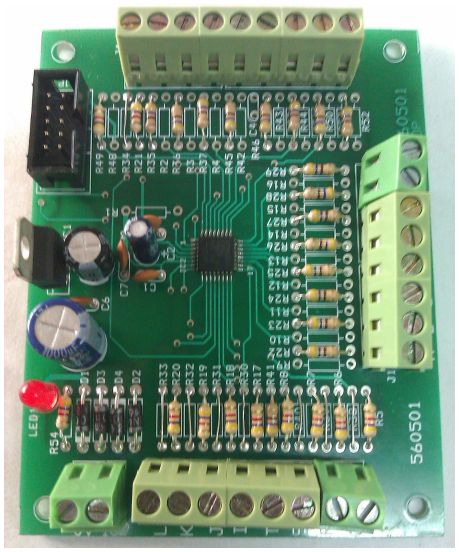 Eelectric Serial Output/Input Control Card, Voltage : 24VDC
