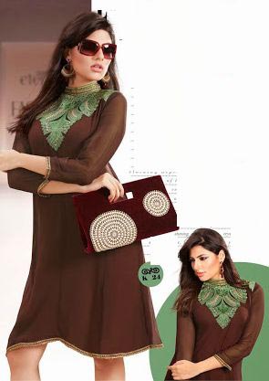 Stitched 3/4th Sleeve Front Open Cotton Kurti, Technics : Woven, Occasion :  Casual Wear, Party Wear at Best Price in Panchmahal