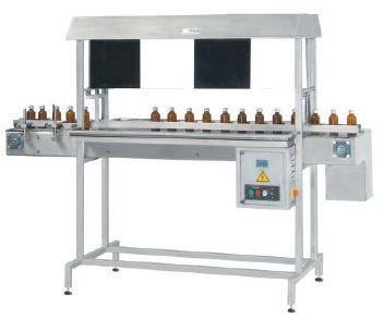 Polished Stainless Steel Inspection Tables, Color : Silver