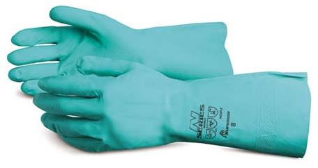 Chemical Resistant Gloves, for Industrial, Clinical, Pattern : Plain