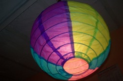 Paper Round Lantern, Paper Round Lamp