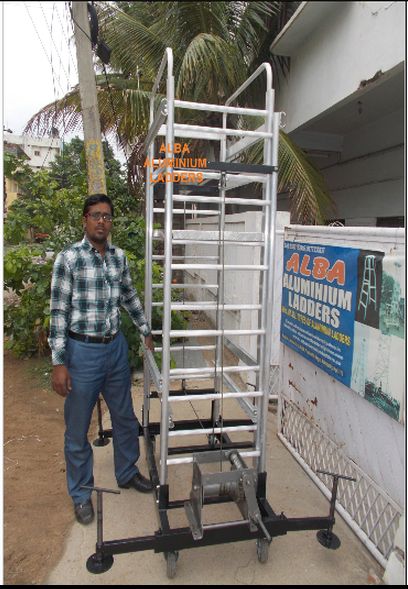 Aluminium Platform Lift Ladder