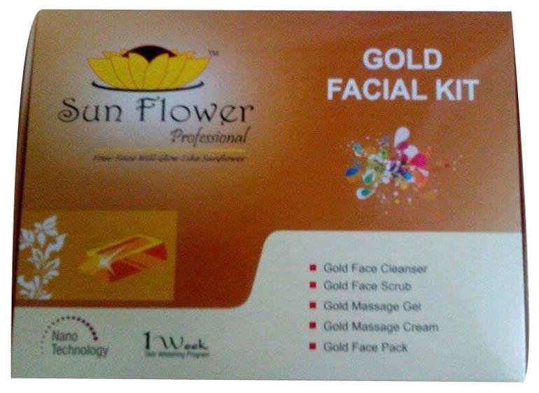 Sunflower Gold Facial Kit