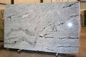 Bush Hammered Viscon White Granite Slabs, Size : Multisizes