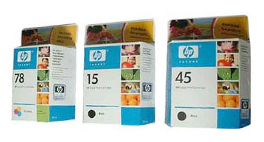 Hewlett-Packard (HP) Printer Ink Cartridges