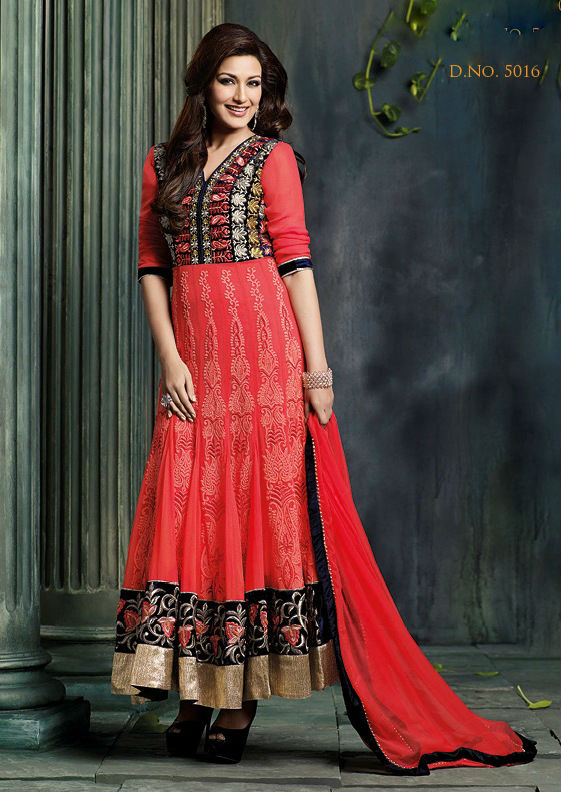 Saree Exotica Sonali Salwar Kameez, Color : Red
