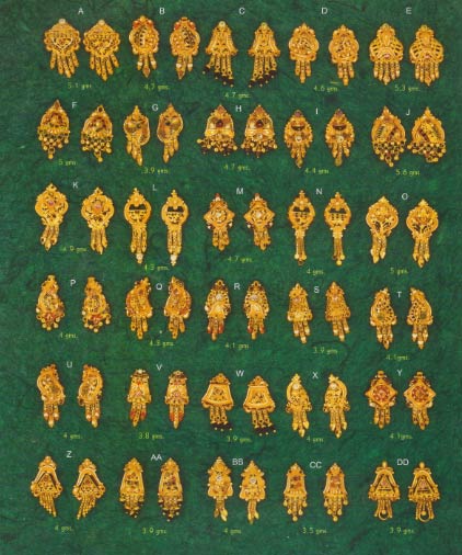 Handmade Gold Earrings