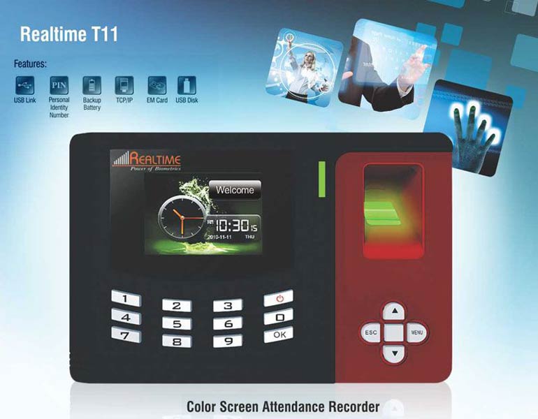 Biometric Time Attendance System (T11)