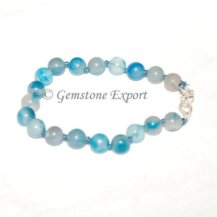 Blue Onyx Bracelets