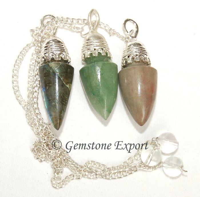 Mix Gemstone Tope Pendulums