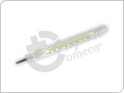Glass Mercury Thermometers, for Medical Use, Length : 10-15cm
