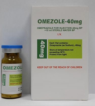 Omeprazole 40 mg Injection