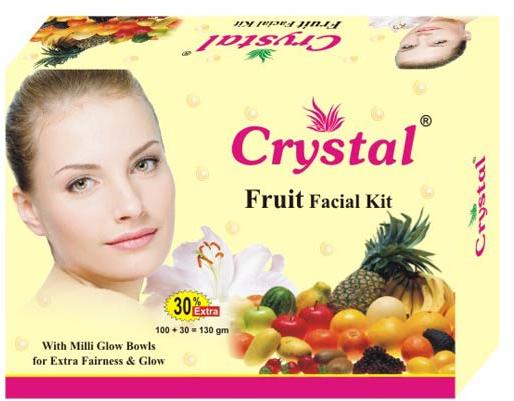 Crystal Fruit Facial Kit, Form : Cream