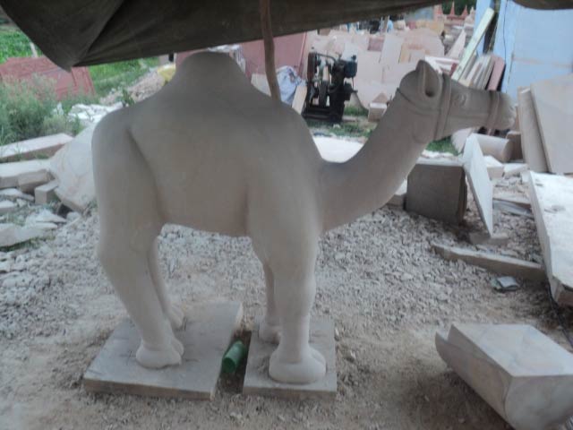 Sandstone Camel Statue