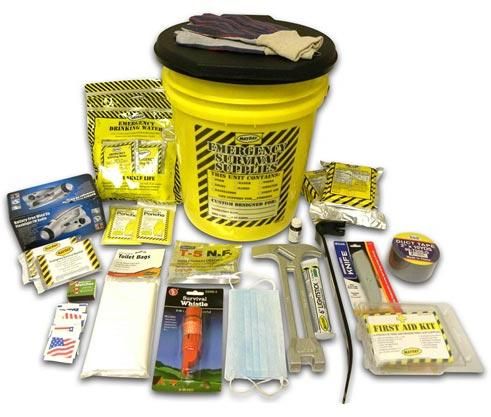 2 Person Deluxe Emergency Honey Bucket Kits