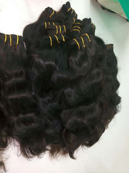 100% HAND TIED VIRGIN INDIAN REMY HAIR WEFT