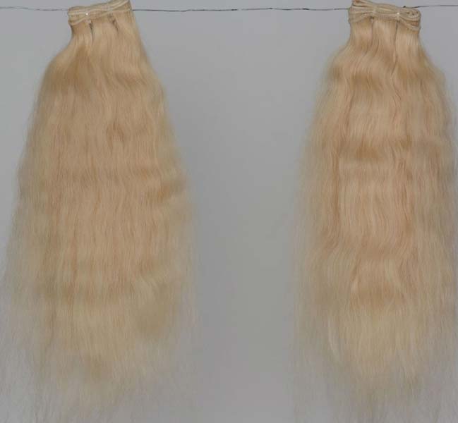 100% HAND TIED VIRGIN INDIAN REMY HAIR WEFTS