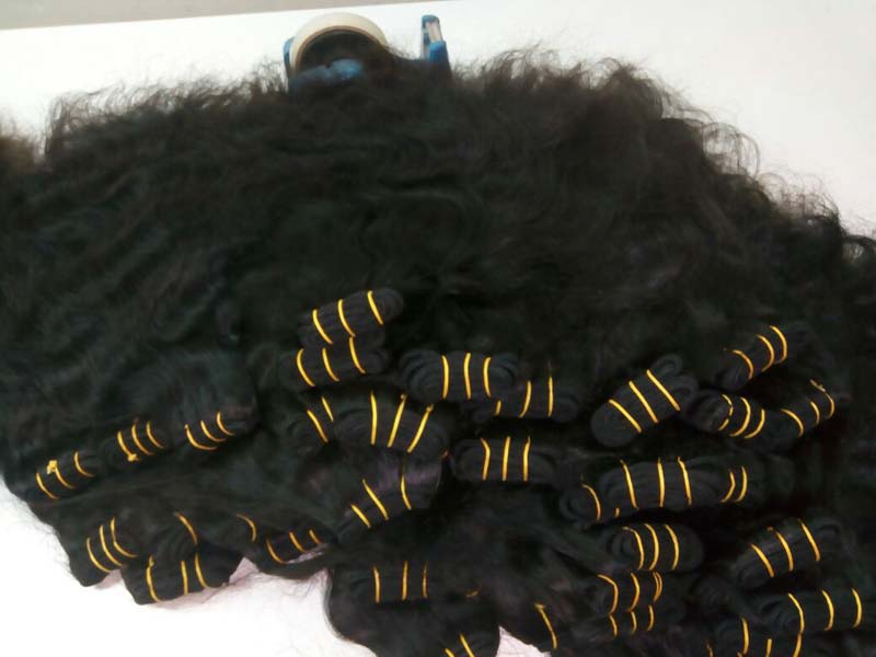 100% VIRGIN INDIAN REMY HAIR WEFT