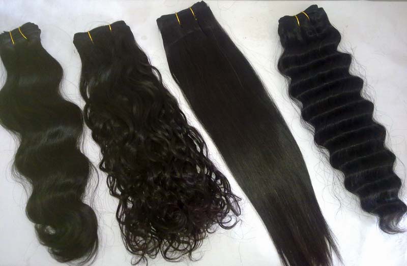 ALL TEXTURES IN THE TEMPLE HAIR, Style : weft