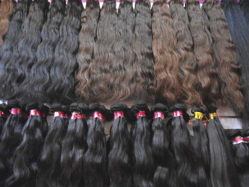 BEAUTIFUL VIRGIN INDIAN REMY HAIR BULK