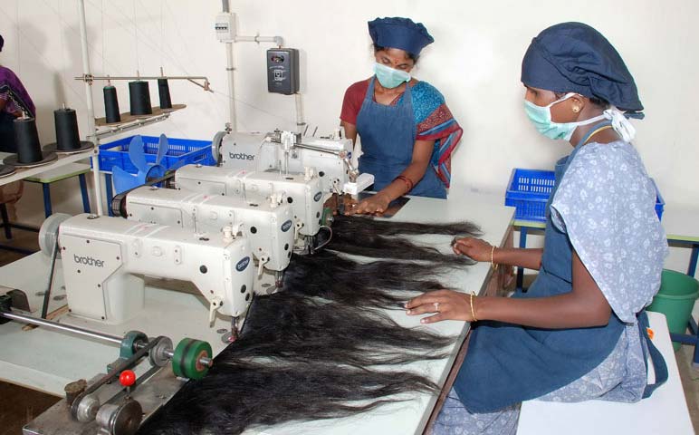 INDIAN VIRGIN HUMAN HAIR WEAVING