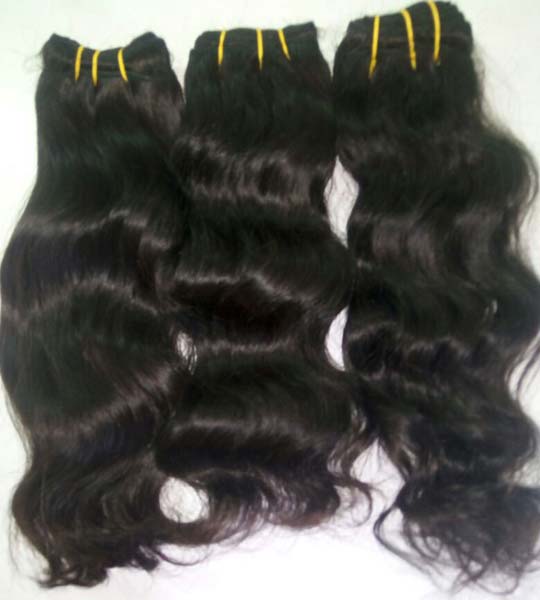 INDIAN VIRGIN NATURAL WAVE HAIR, Hair Grade : 8A