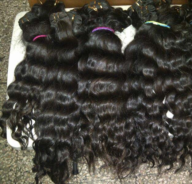 VIRGIN REMY INDIAN HAIR WEFTED