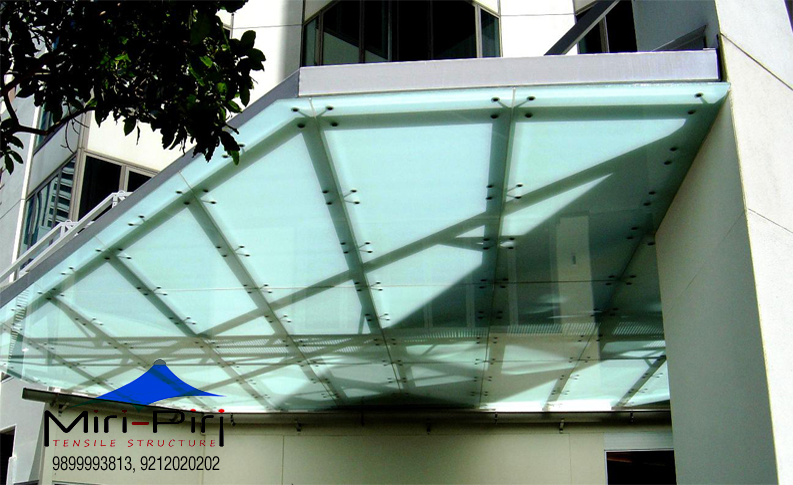 Glass Canopies Sheds