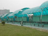 polycarbonate sheet structure