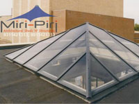 Pyramid Polycarbonate Structures