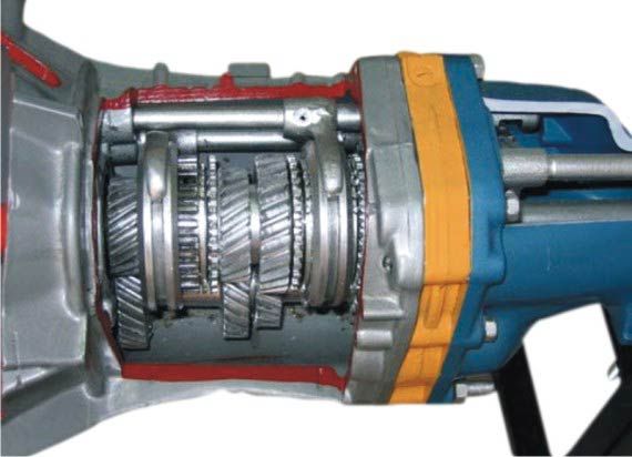 Actual Cut Model Gear Box